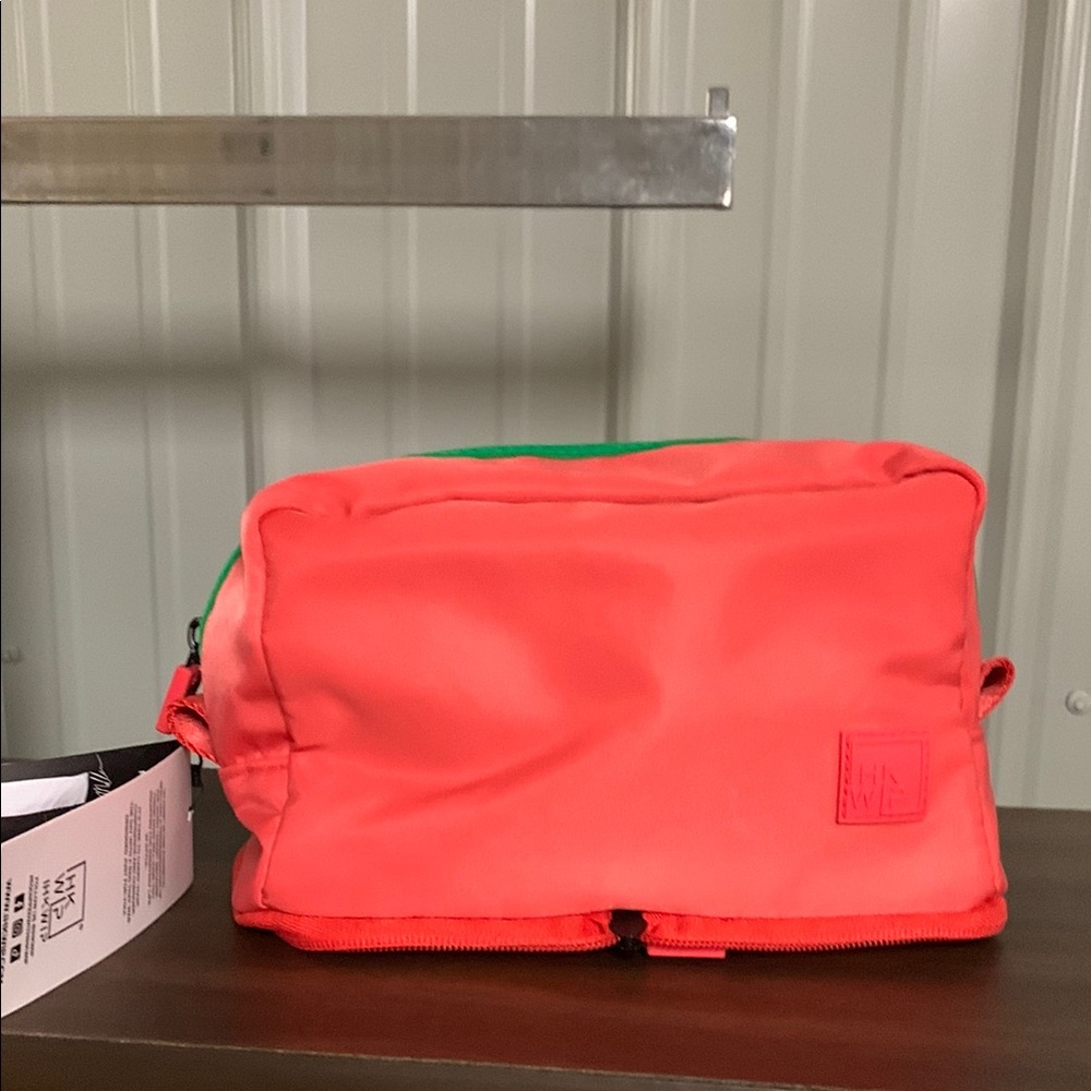 IHKWIP makeup bag new qvc coral